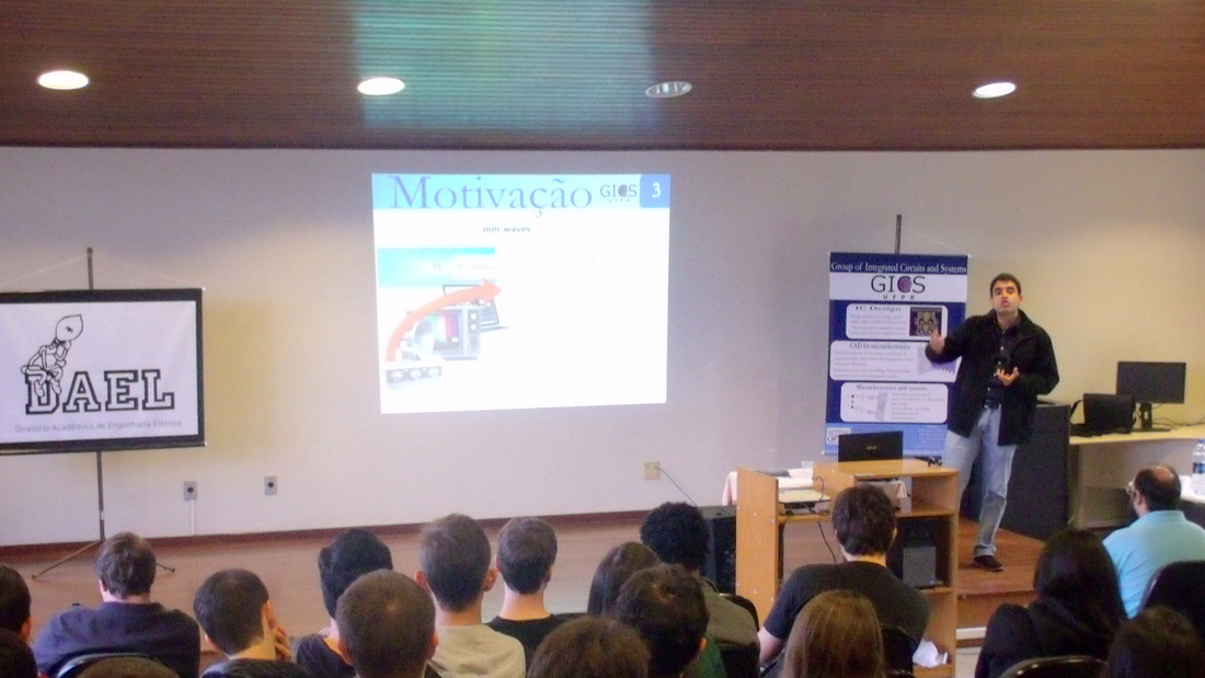 "Componentes passivos integrados para RF e mmW", Prof. Bernardo Leite, GICS, UFPR