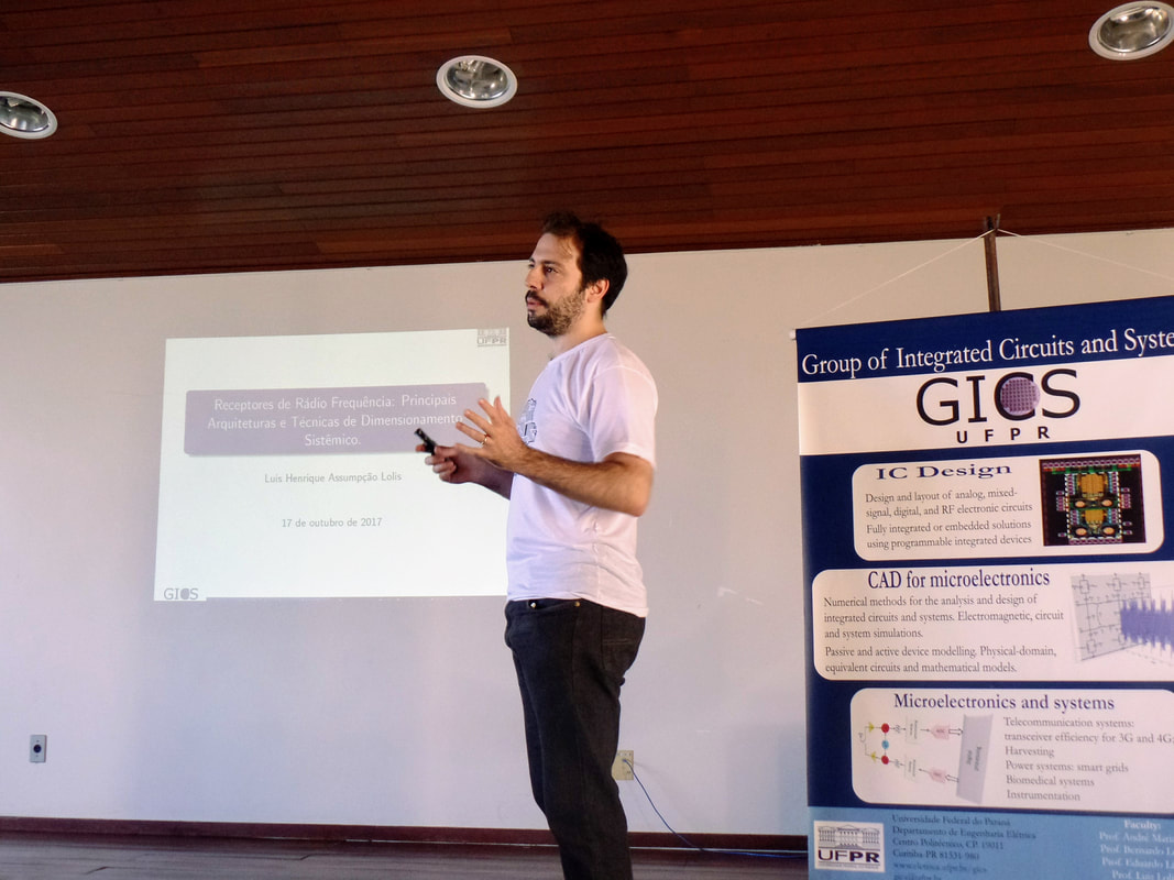 Prof. Luis Henrique Assumpção Lolis apresentou o ateliê "Principais arquiteturas e técnicas de dimensionamento sistêmico".